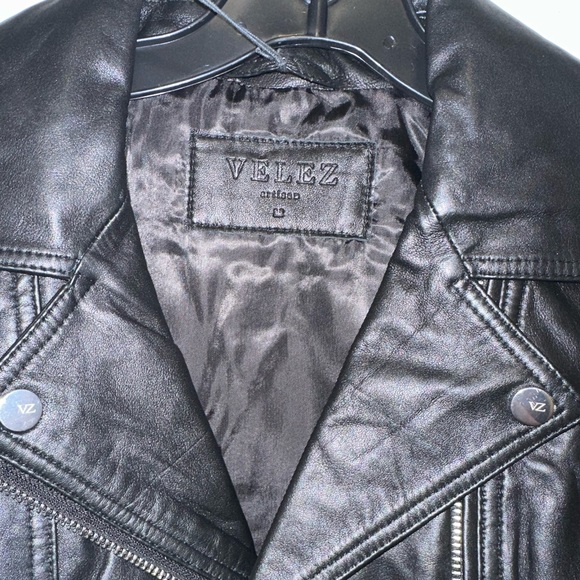 Velez Leather Jacket - Picture 3 of 5